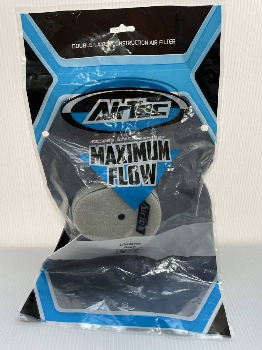 廃盤　カワサキ　kawasaki　KLX125/Dトラッカー125　社外エアクリーナー AirTec