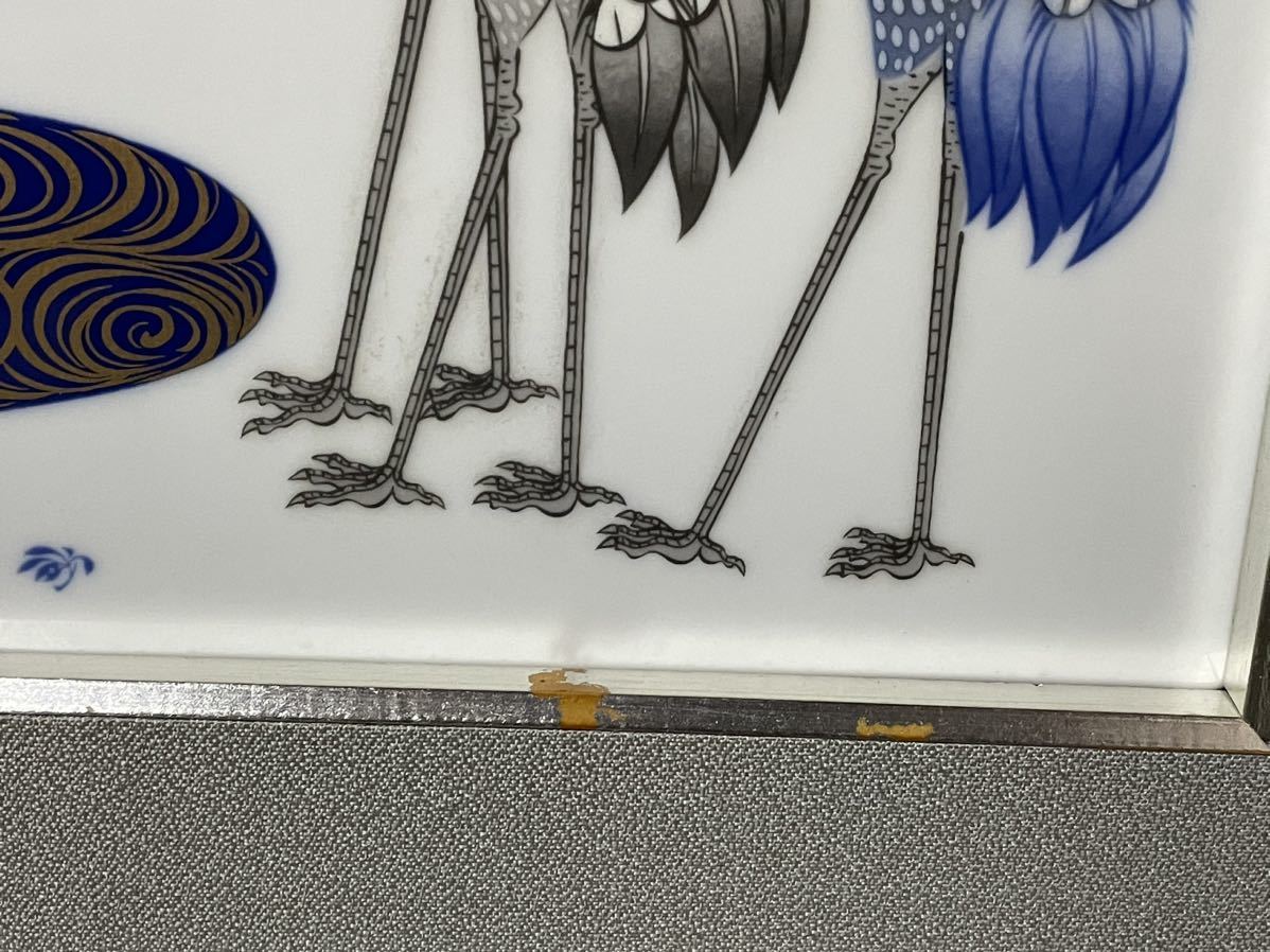 香蘭社の陶板額縁入り、金蘭 蘭）陶額|有田焼の老舗-香蘭社オンライン