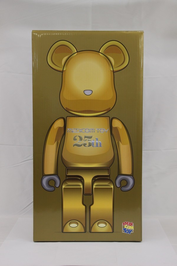 063 k0081 開封品 メディコム・トイ BE@RBRICK ベアブリック MEDICOM TOY 25th Anniversary Model 1000%