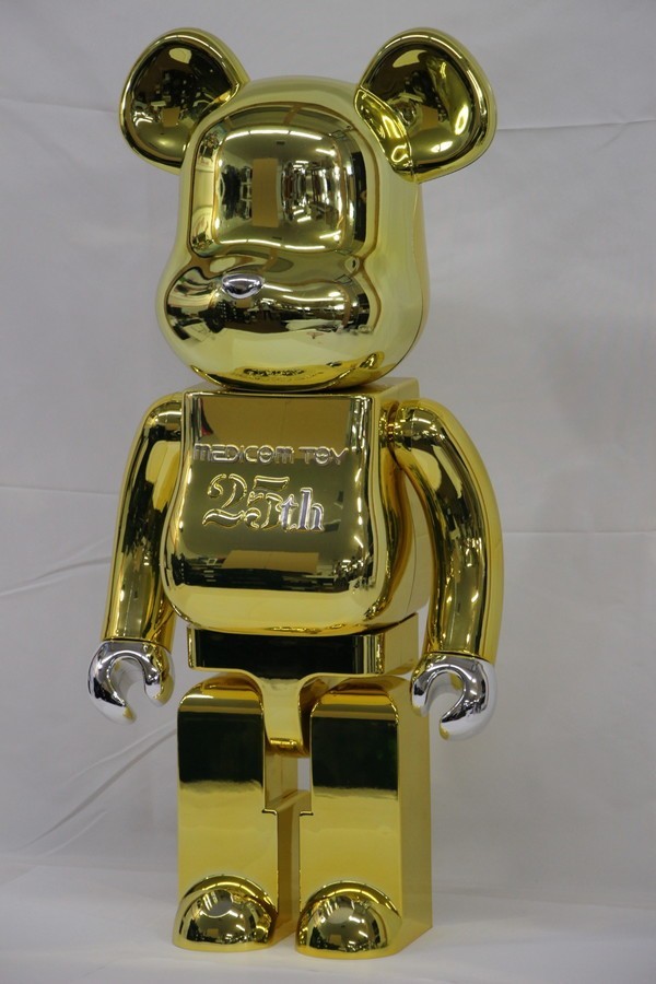 063 k0081 開封品 メディコム・トイ BE@RBRICK ベアブリック MEDICOM TOY 25th Anniversary Model 1000%