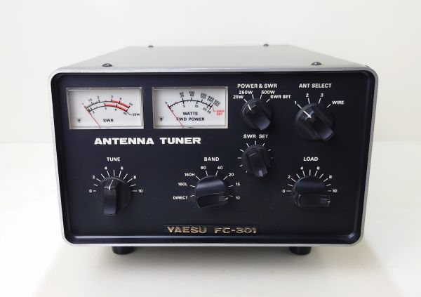 【希少】 YAESU FC-301　アンテナチューナー 八重洲無線 ヤエス　アマチュア無線　G230728346