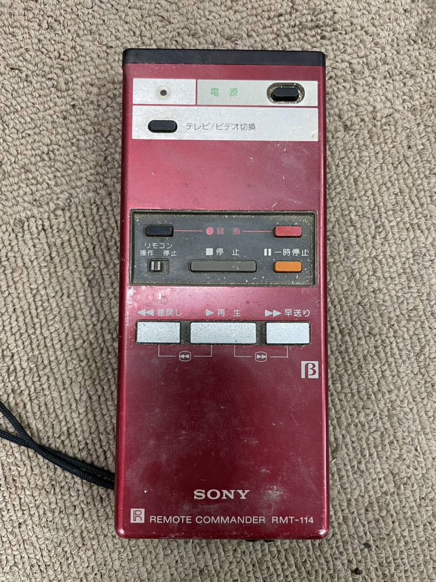 1円 全 通電OK ジャンク SONY Betamax ベータマックス ビデオデッキ