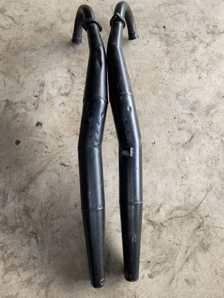 RZ250 純正チャンバー 純正マフラー 左右 4L0 4L3 RZ350 初期型 当時物 