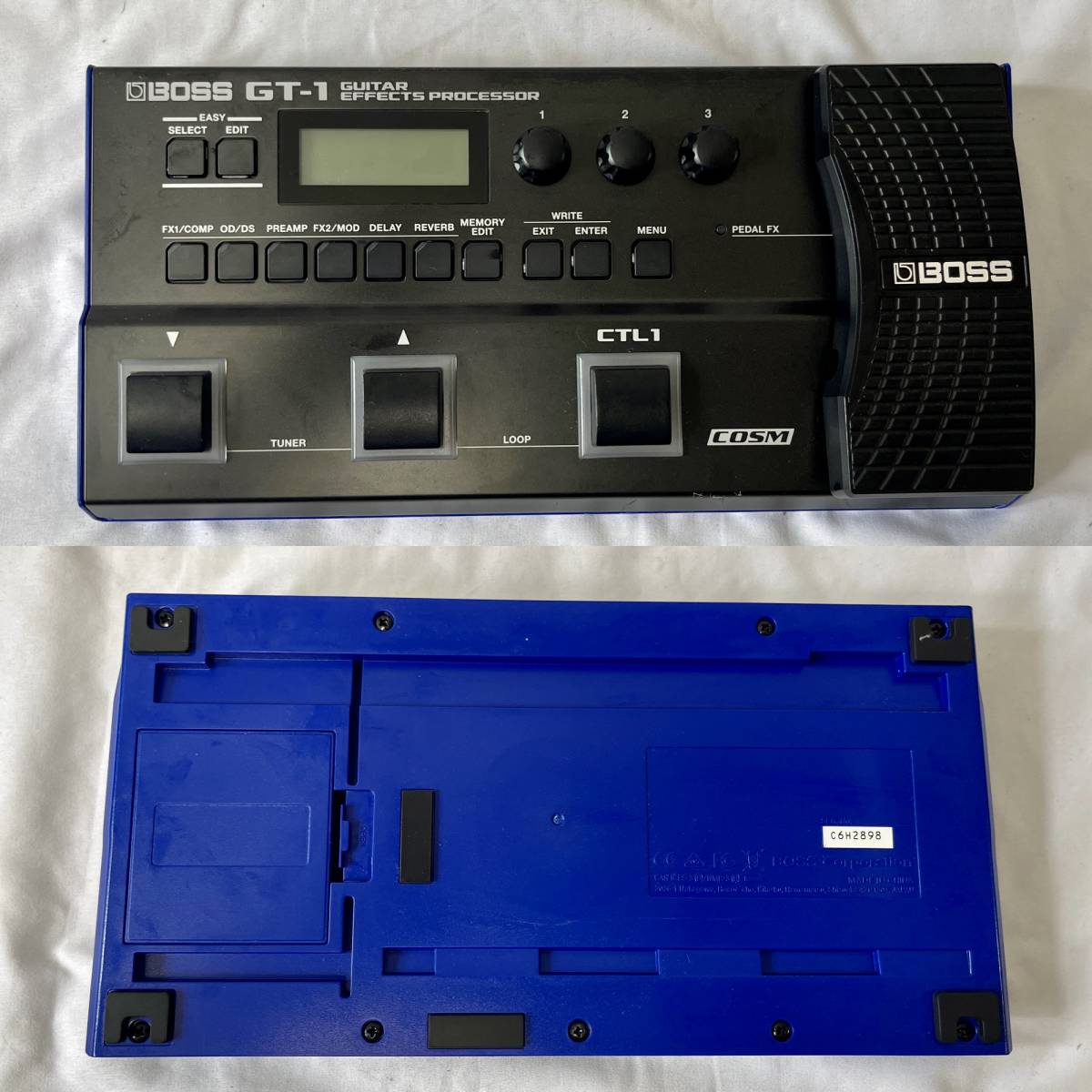 1円スタート】BOSS/GT-1 ボス ギター マルチエフェクター＆BOSS 