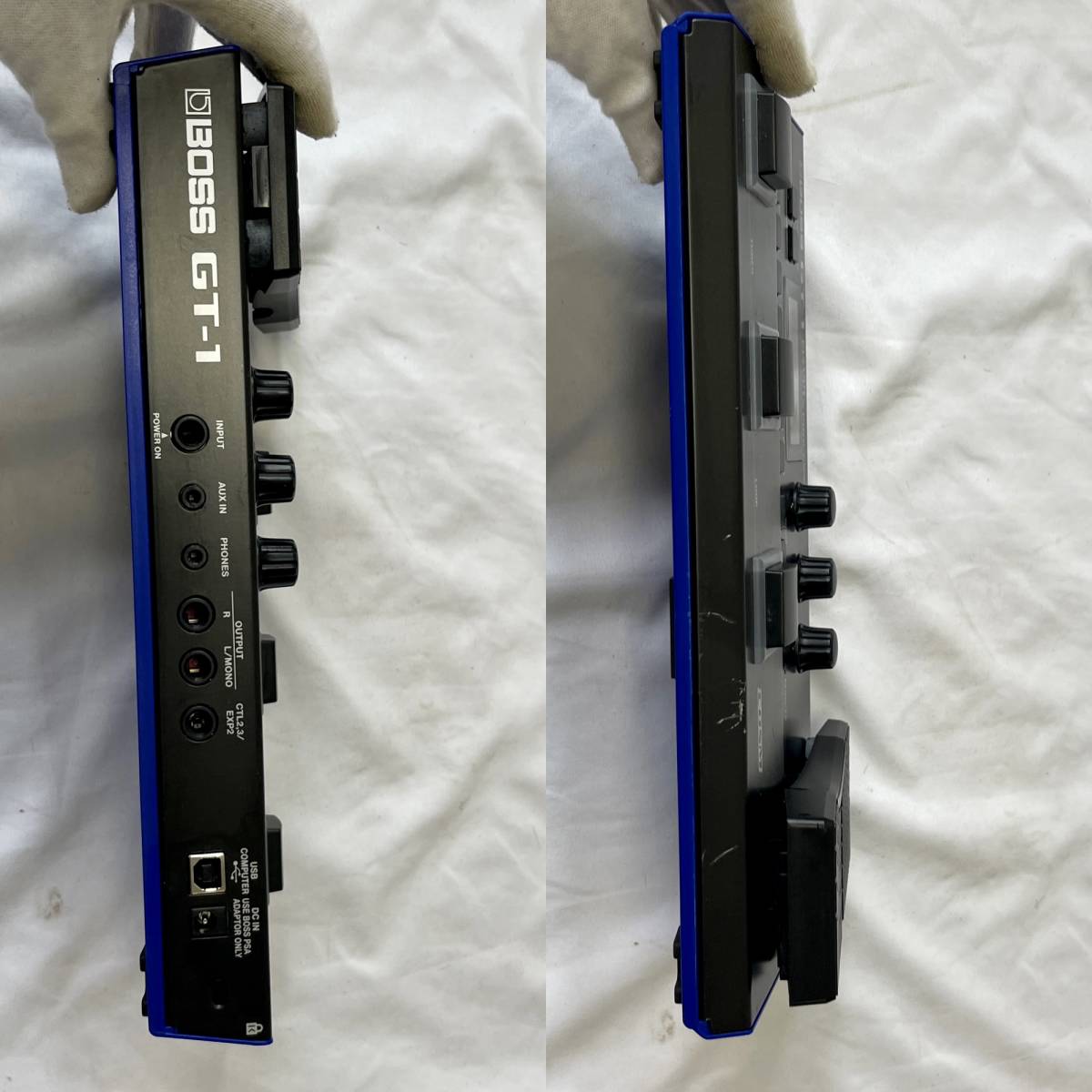 1円スタート】BOSS/GT-1 ボス ギター マルチエフェクター＆BOSS 