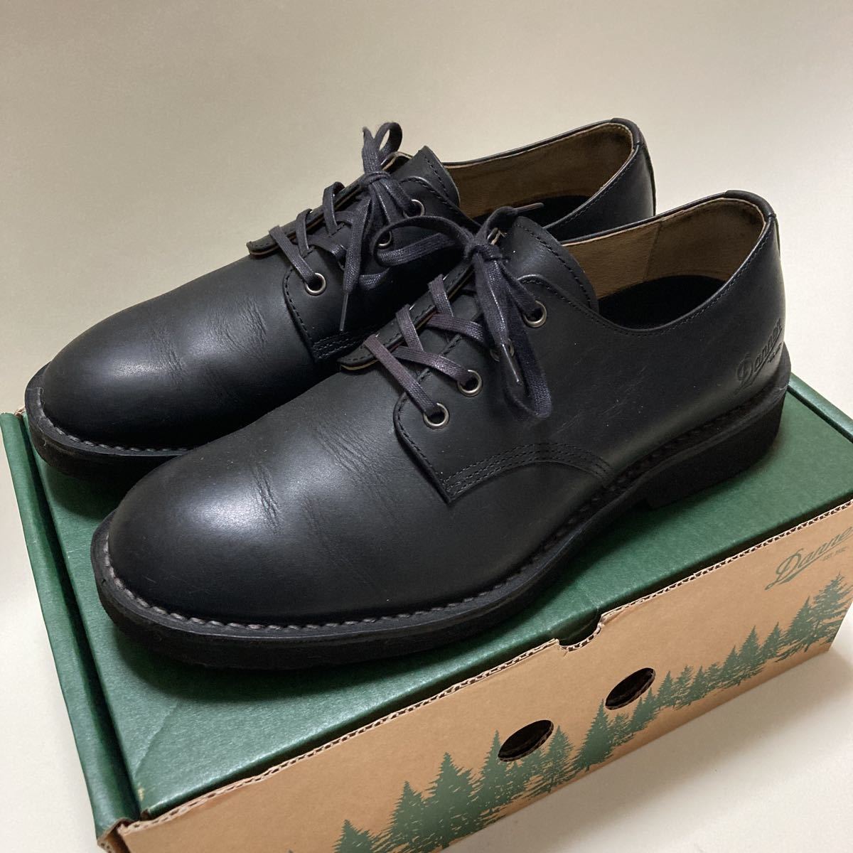Danner ダナーTABOR プレーントゥD-914108ブラック 26cm(8インチ