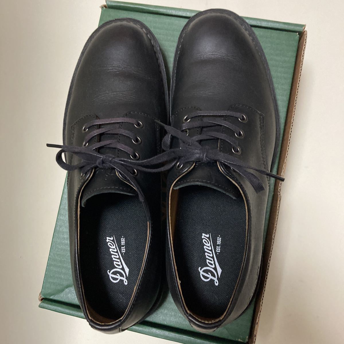 Danner ダナーTABOR プレーントゥD-914108ブラック 26cm(8インチ