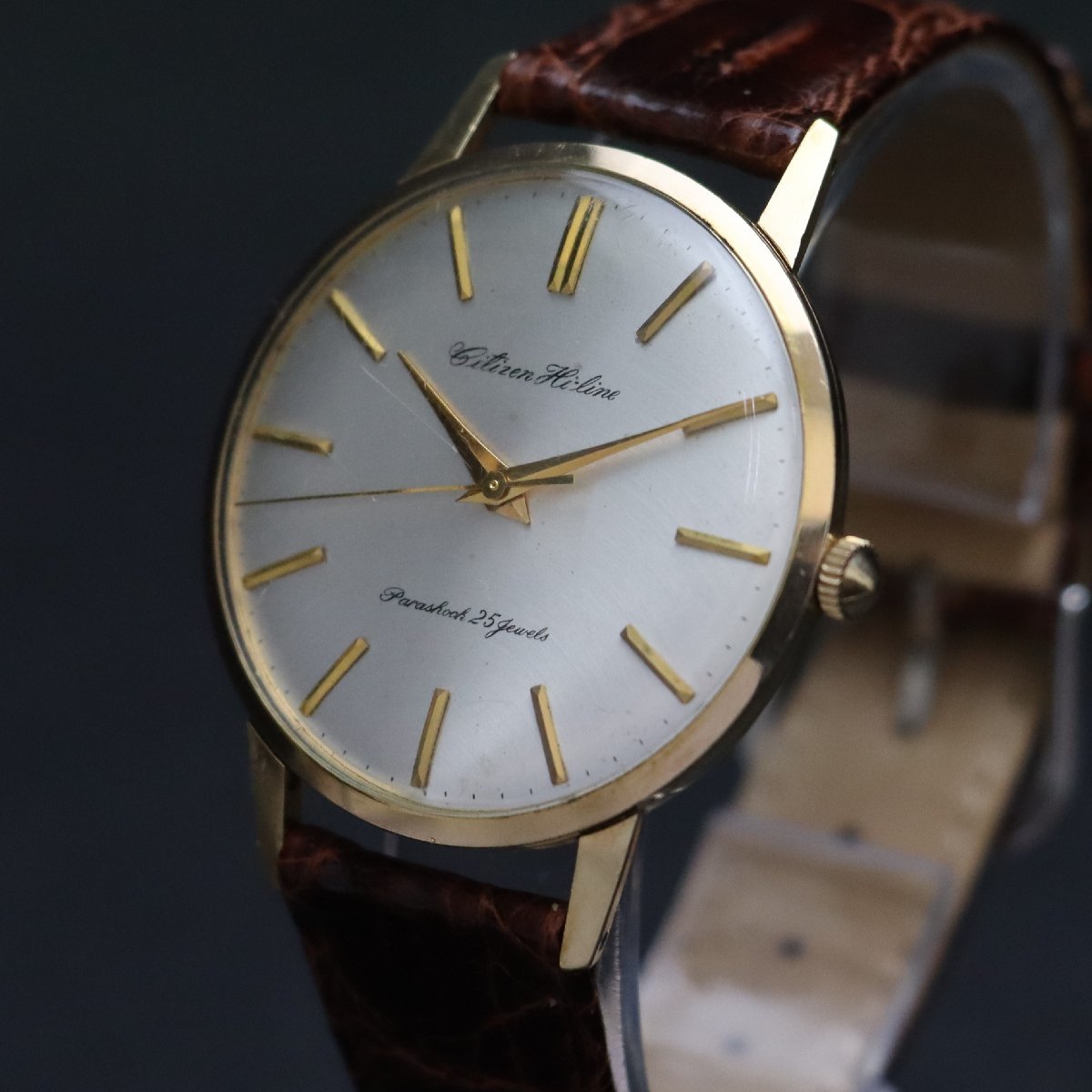 CITIZEN Hi-Line シチズン ハイライン HL51507081 手巻き 25石 14KGF 