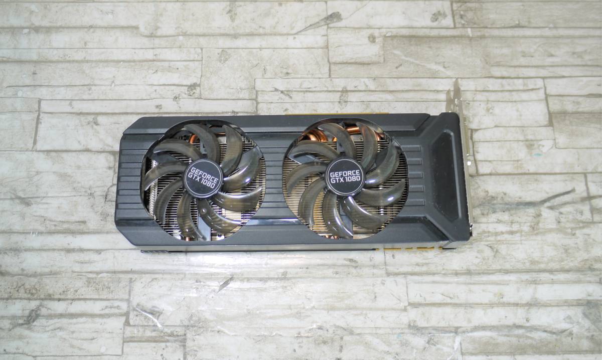 GeForce GTX1080グラボ PC パーツ 動作品