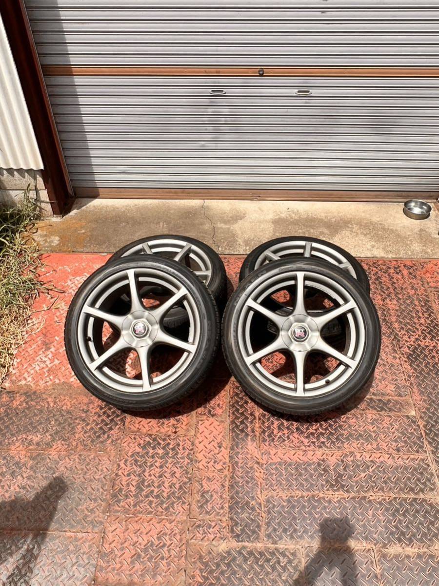 R34 GTR 純正アルミホイール 2本セット R34 スカイライン BNR34 GT-R