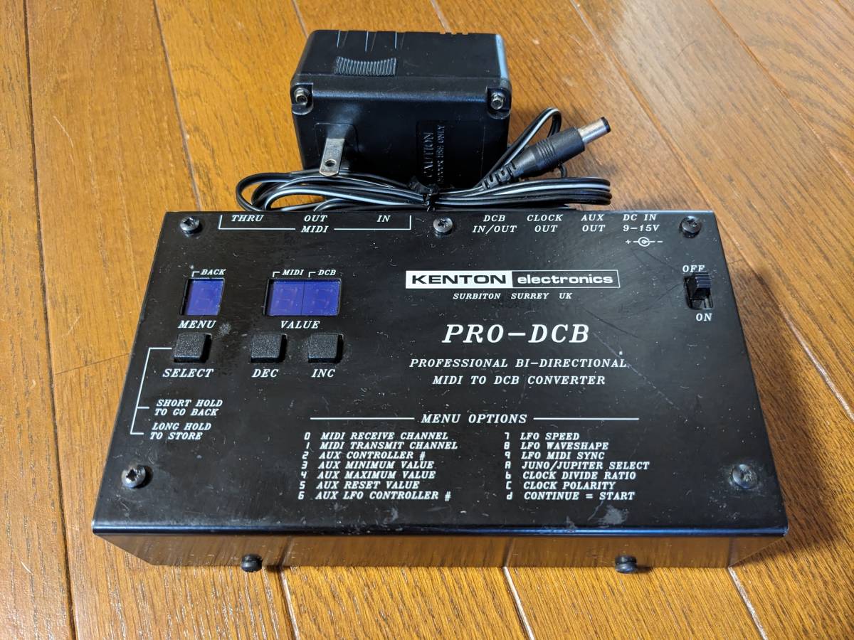 KENTON electronics Pro-DCB 希少 MIDI/DCBコンバーター
