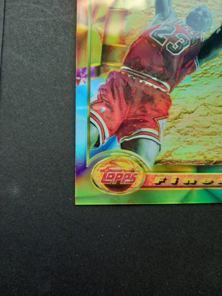 1993-94 マイケルジョーダン Topps Finest Refractor #1 Michael 