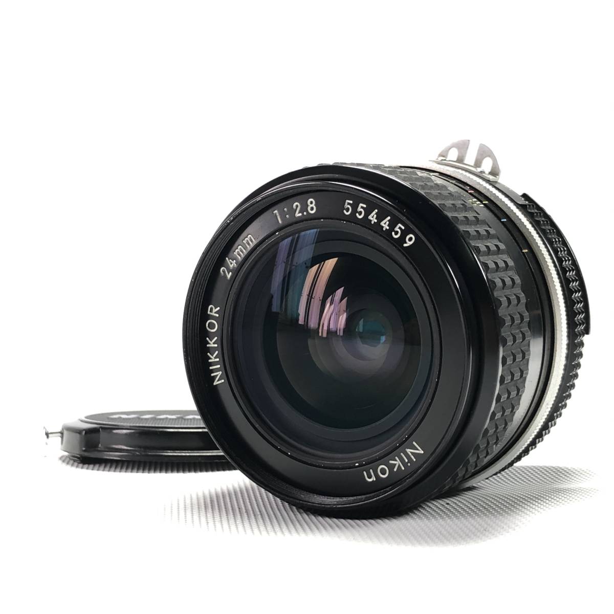 1円～ NIKON Ai-S 24mm F2.8 ジャンク扱いにて HN-1 フード付 24mm F2.8 Ai-s NIKON F80 Auto