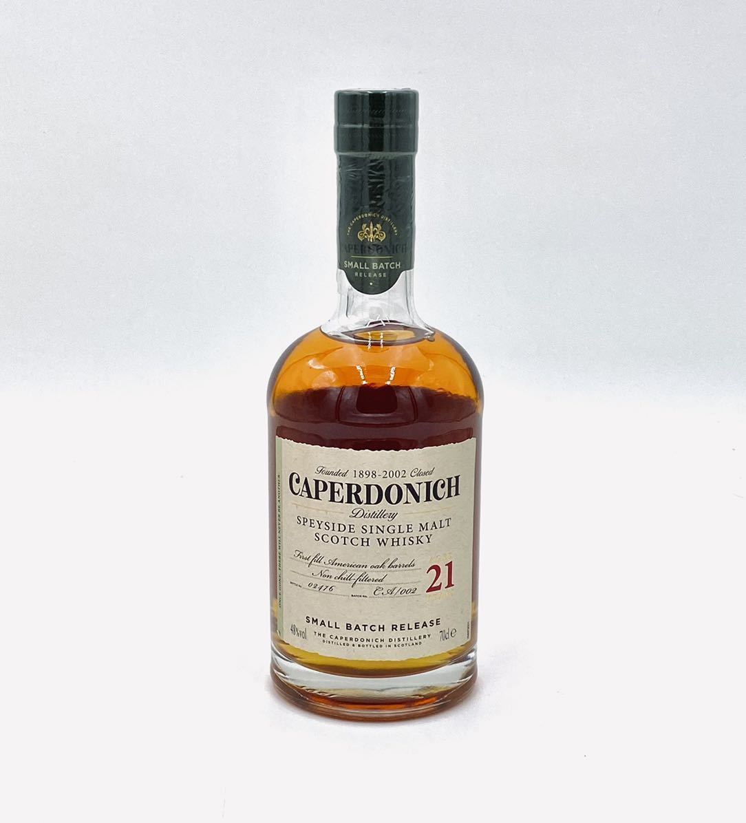 キャパドニック ピーテッド 21年 シークレットスペイサイド 700ml
