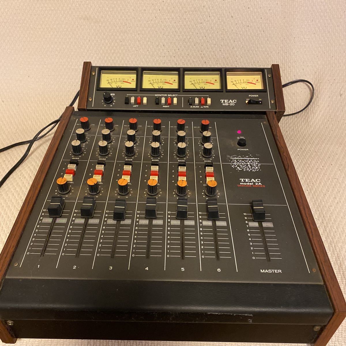 テレビ・映像機器 TEAC MB-20 メーターブリッジ（ジャンク品）
