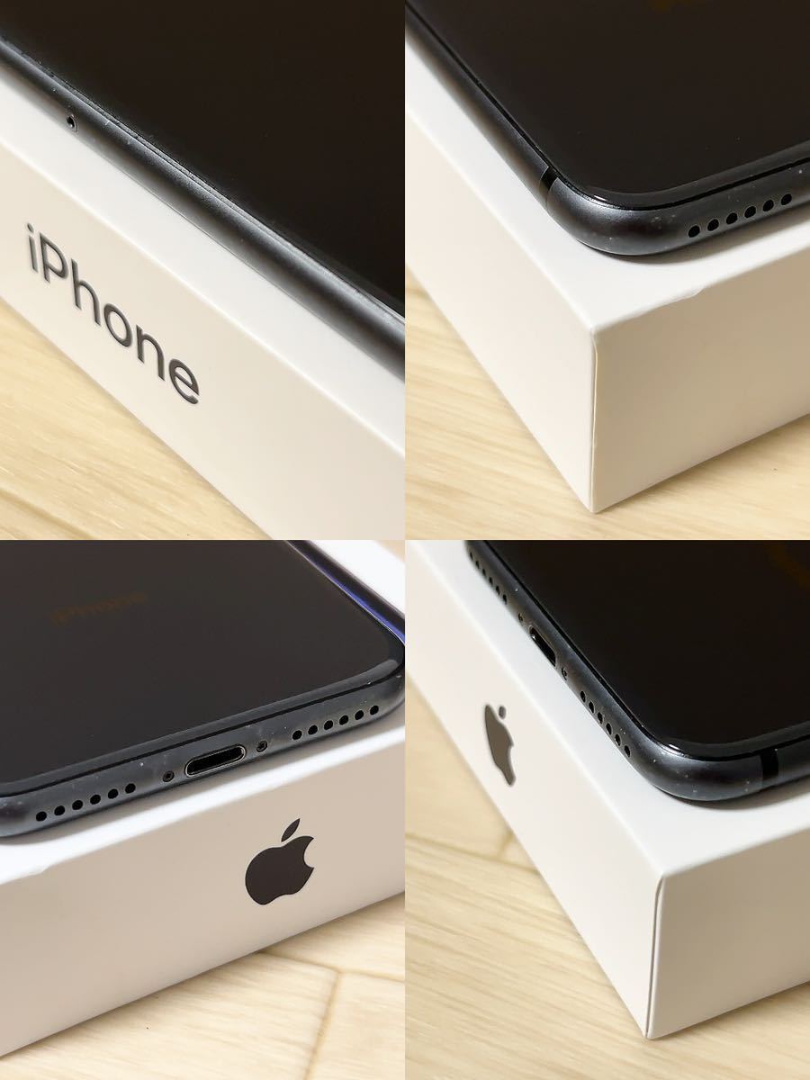 iPhone 8ブラック バッテリー93% SIMフリー 64GB iPhone 8ブラック