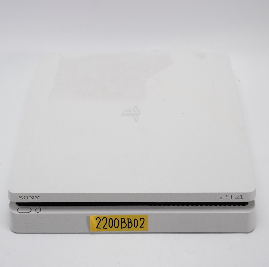 1円〜 PS4 CUH-2200BB02 ジャンク品 ホワイト封印あり 1TB PlayStation4 プレステ4本体のみ SONY 