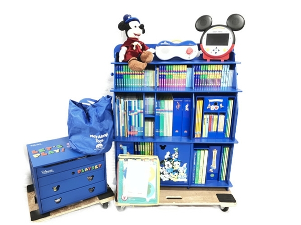 Disney English World DWE of ディズニー WORLD 英語 DVD and 教材