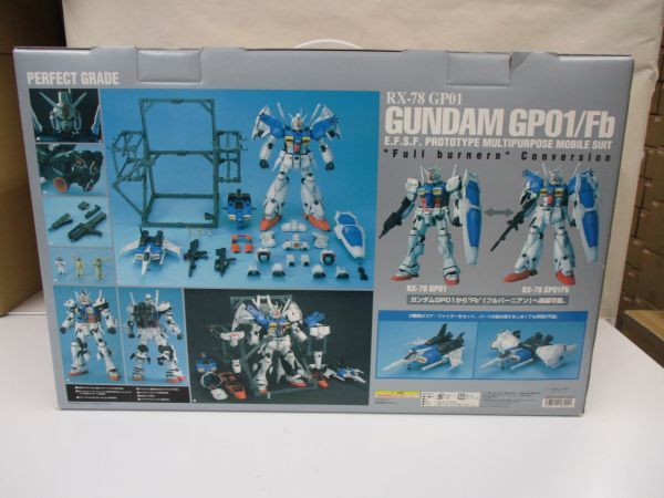 w8【梱140】バンダイ PG 1/60 RX-78 GP01/Fb ガンダム試作1号機 