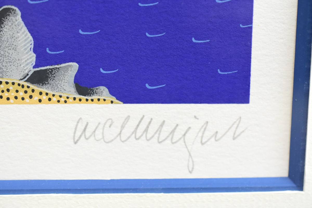 MNo.610）【真作】 トーマス・マックナイト 『シーサイド・ゴルフ2