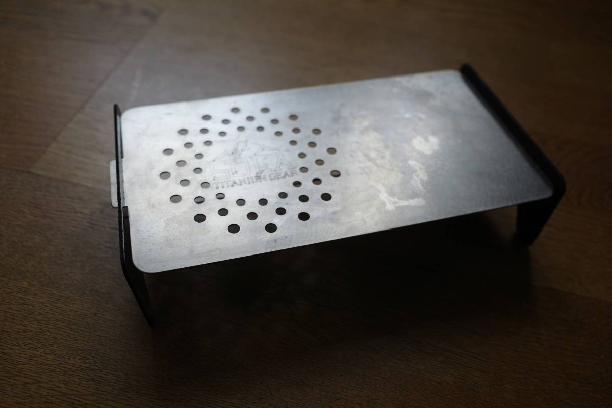 SOLA TITANIUMGEAR】Super Table#1 ソラチタニウム SOLA TITANIUMGEAR】Super Table#1 ソラチタニウム