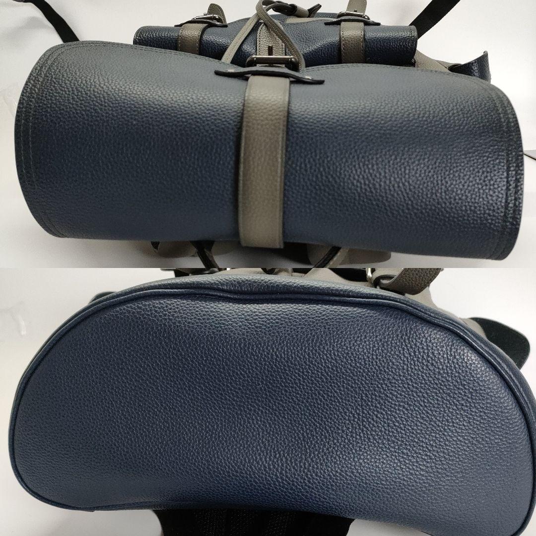 1円【極美品】COACH コーチ メンズ ハドソン リュックサック バック 