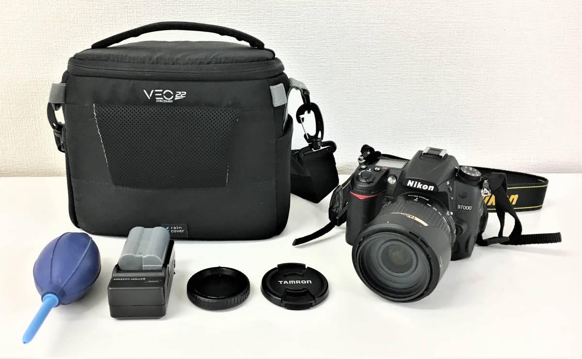＊8-33【中古品】Nikon D7000/TAMRON 18-270㎜ F/3.5-6.3 デジタル一眼レフカメラ 動作確認済み