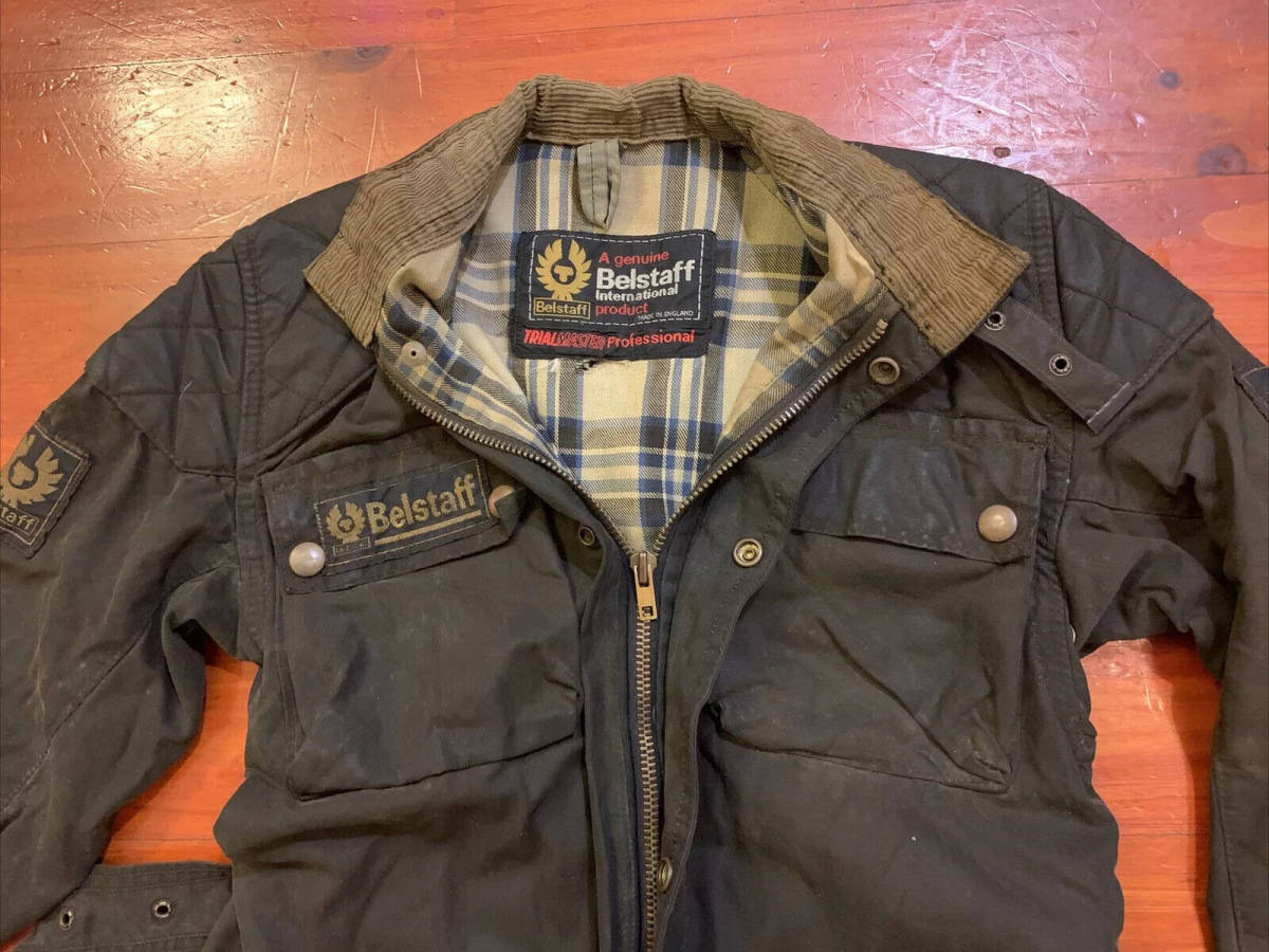 70-80s Belstaff ベルスタッフ トライアルマスター プロフェッショナル 