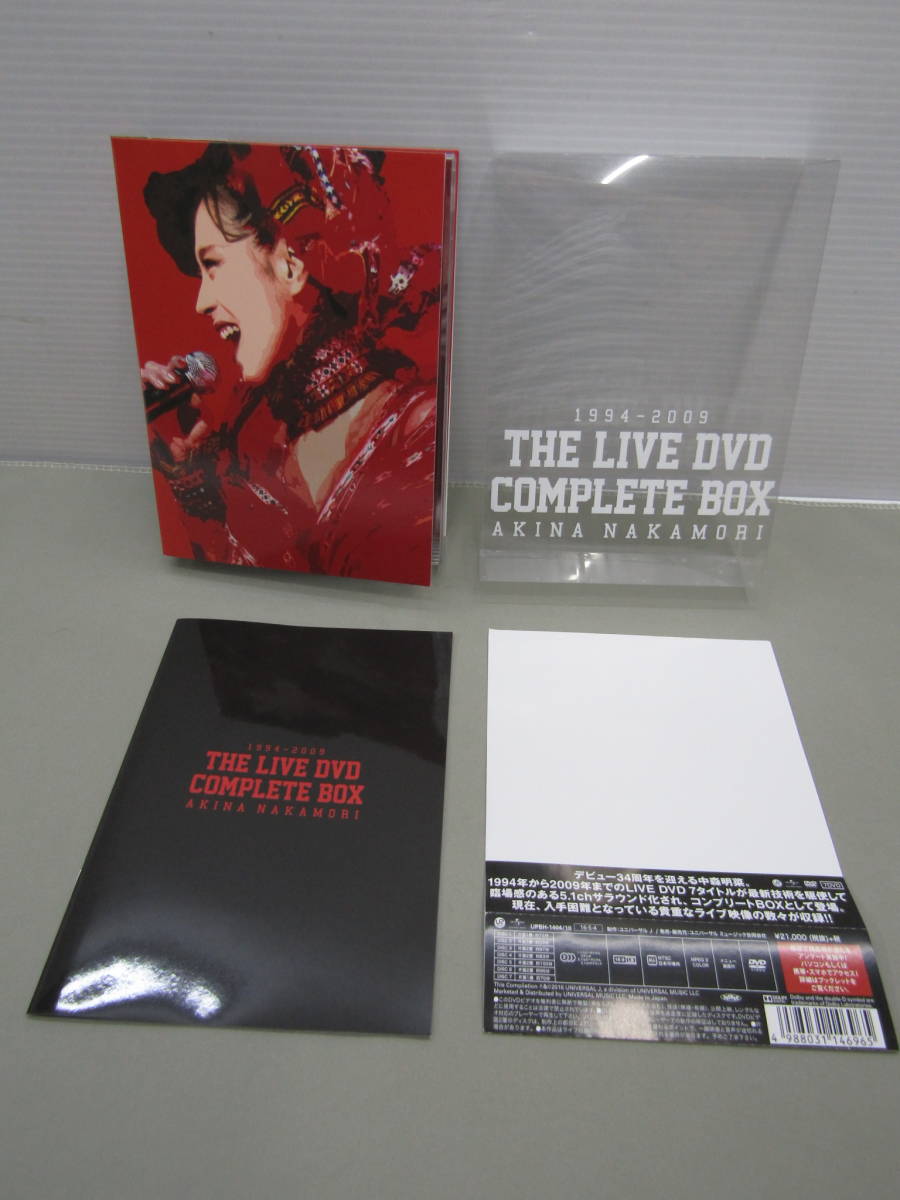 中森明菜 1994-2009 THE LIVE DVD COMPLE 中森明菜 THE LIVE DVD