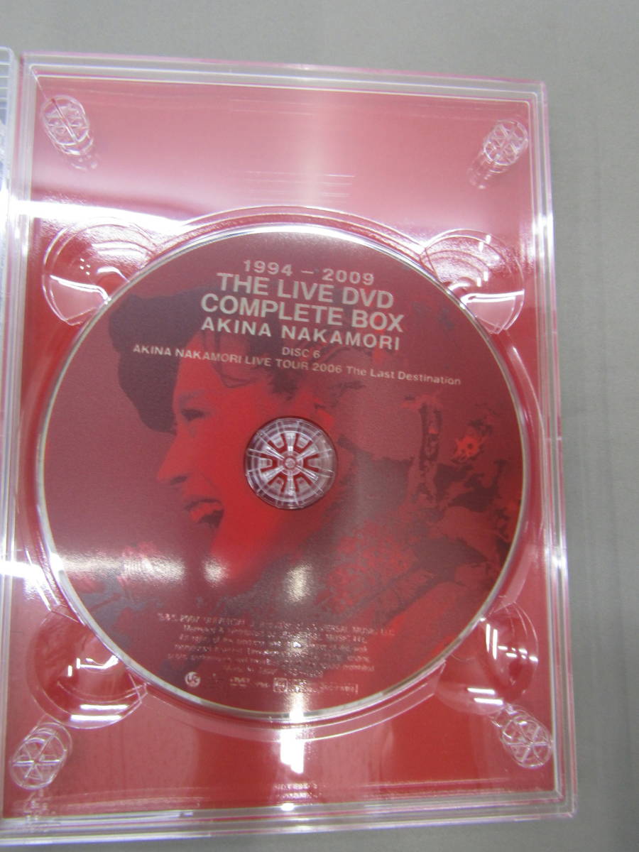 中森明菜 1994-2009 THE LIVE DVD COMPLE 中森明菜 THE LIVE DVD