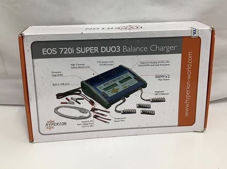 EOS SUPER DUO3 720i 充電器 - ハイペリオン Hyperion HYPERION