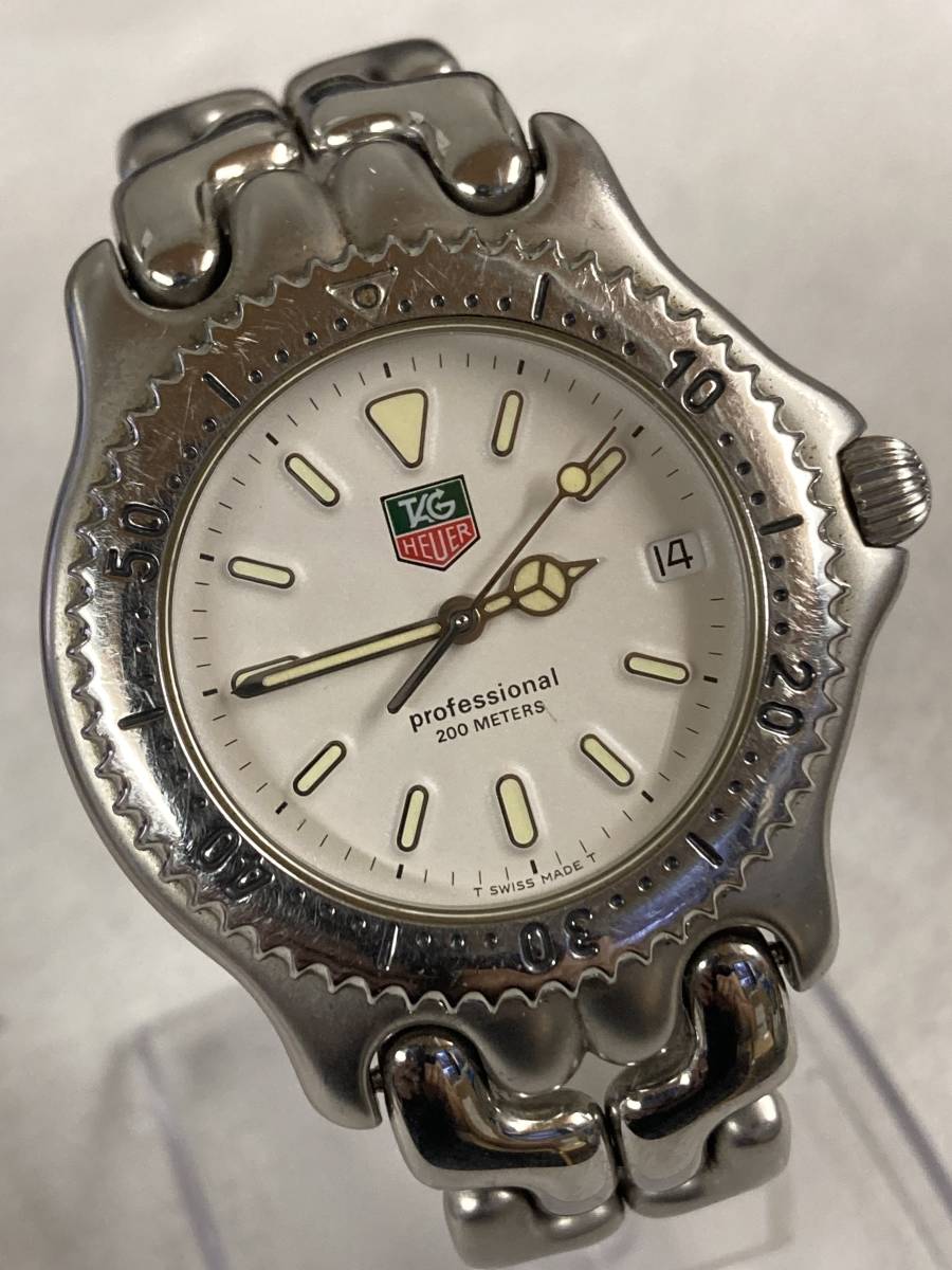 1円スタート！・TAG HEUER タグホイヤー セル S99.006K クオーツ