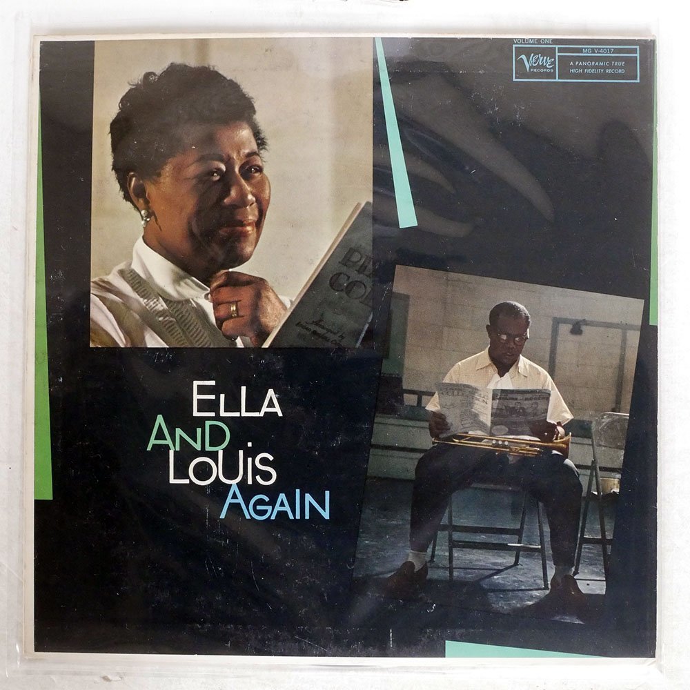 米 ELLA FITZGERALD/ELLA AND LOUIS AGAIN/VERVE MGV4006 LP
