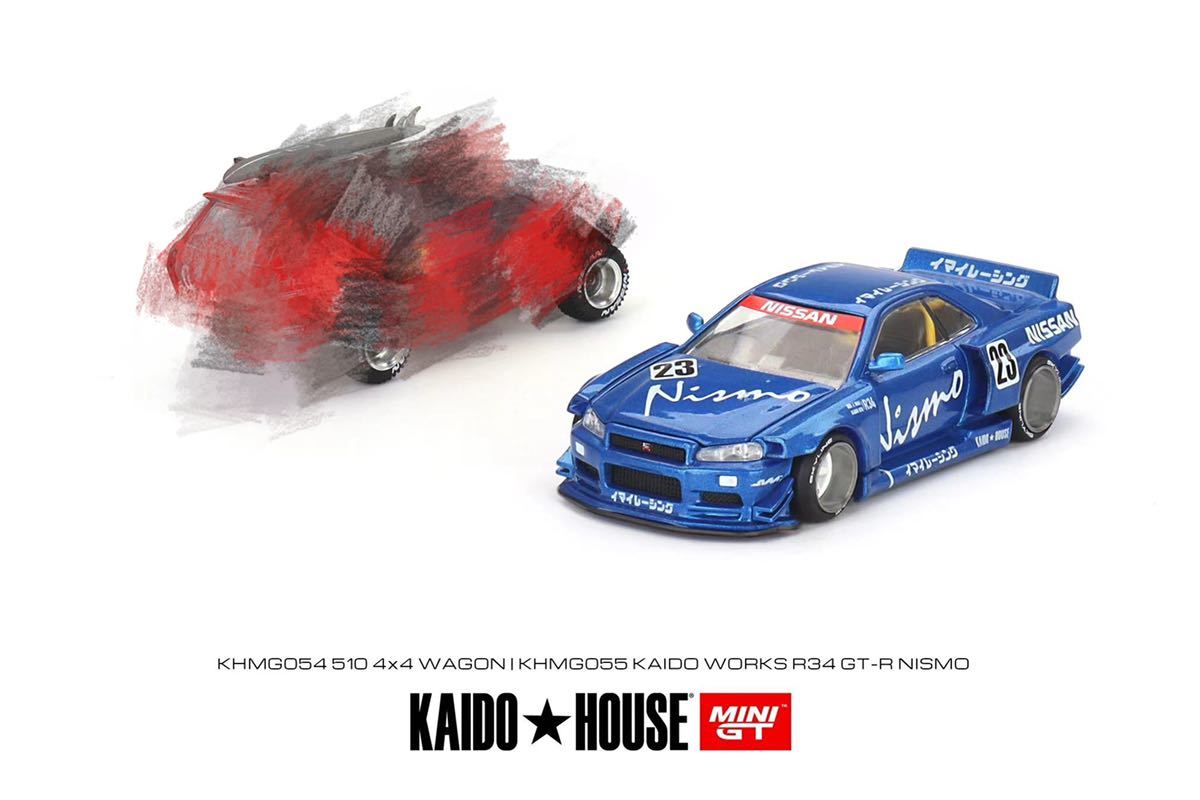 1/64 MINIGT KAIDO HOUSE DATSUN 街道ハウス ダットサン 日産 NISSAN 