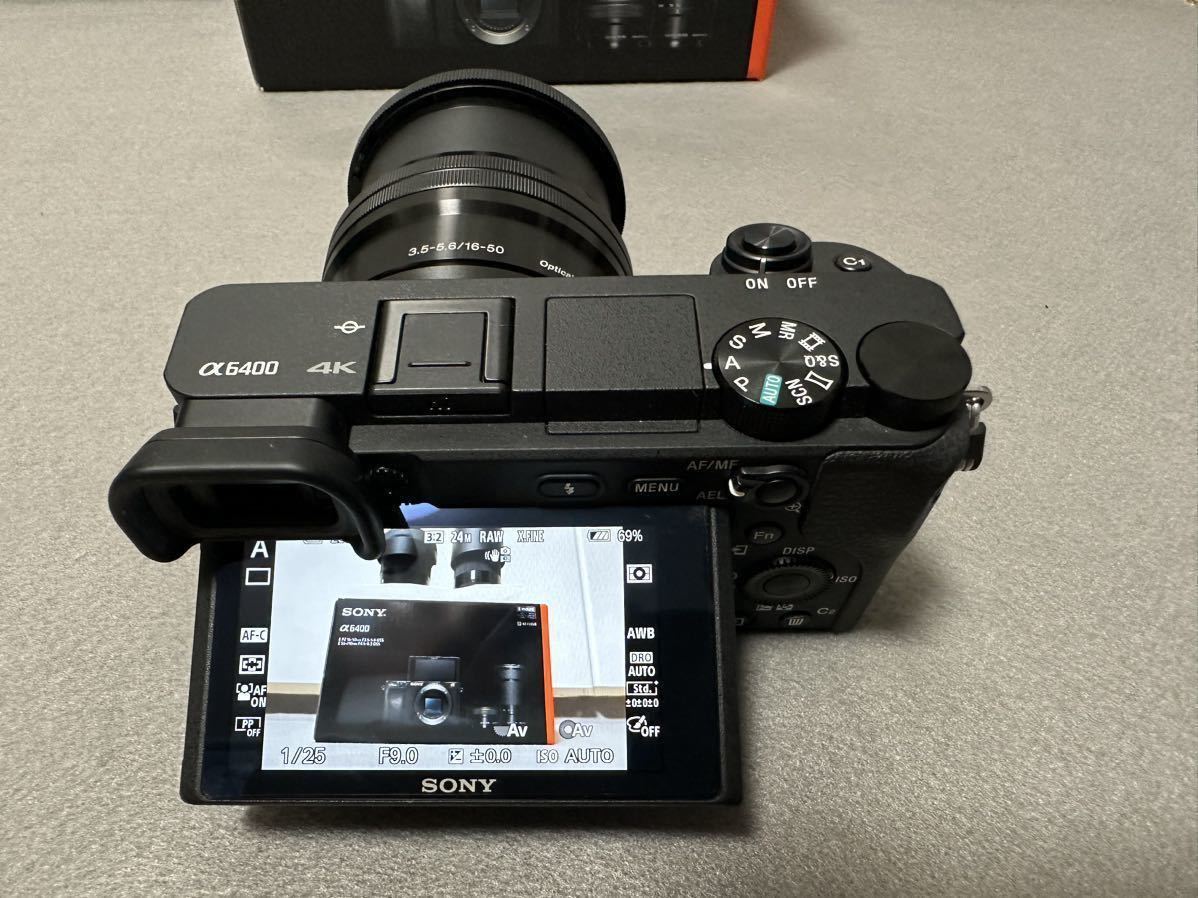 SONY ソニー】α6400 ダブルズームレンズキット ILCE-6400Y ミラーレス 