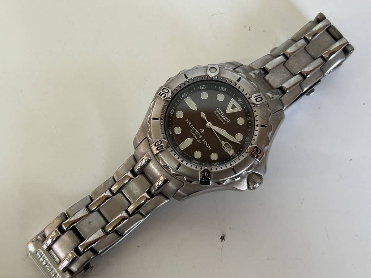  ②j CITIZEN シチズン 腕時計 Eco Drive AIR DIVER'S 200M エコドライブ プロマスター エアダイバー B872-H26035(プロマスター)｜売買されたオークション情報、yahooの商品情報をアーカイブ公開 - オー プロマスター