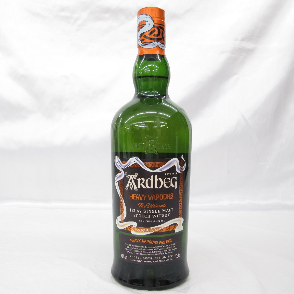 未開栓】ARDBEG アードベッグ ヘビー・ヴェーパー 黒ラベル ウイスキー 
