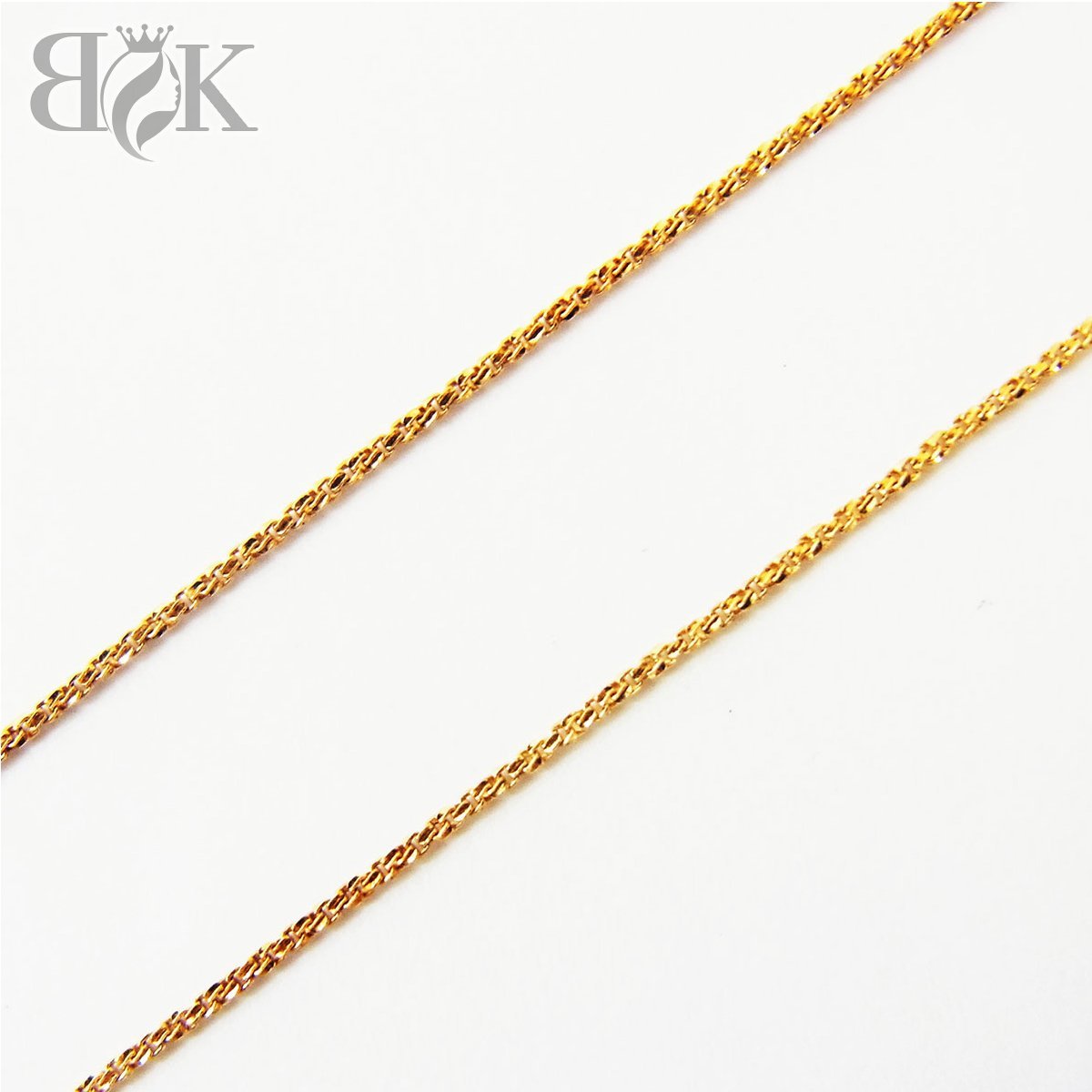 ❤️人気18金スライドアジャスター付ペタルネックレス❤️k18 45cm 幅