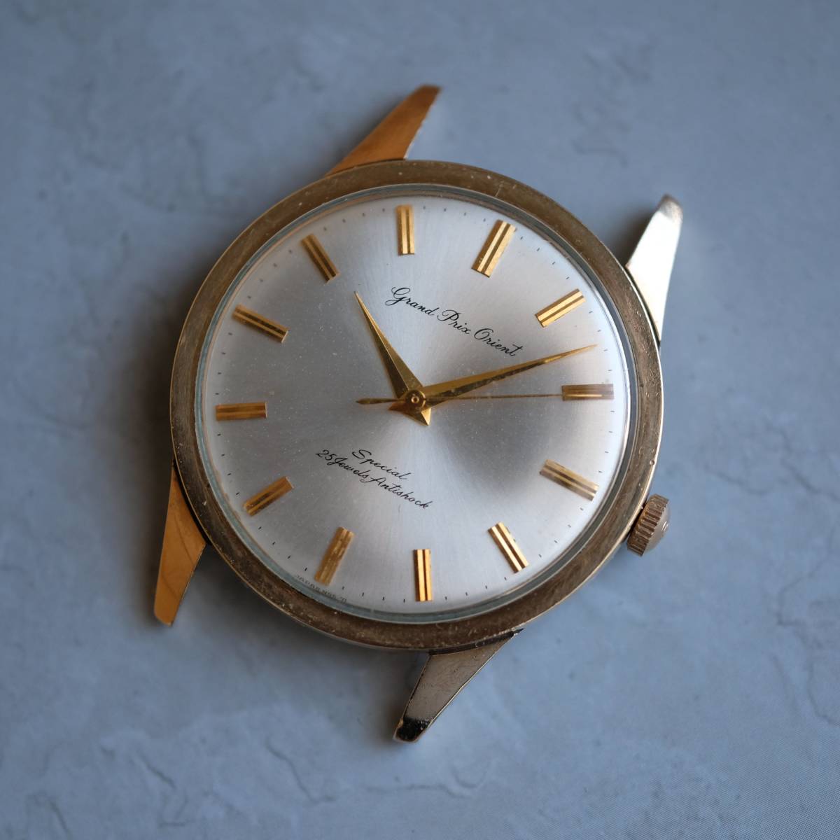 稼動品 グランプリ オリエント スペシャル Grand Prix Orient Special S94026 25石 金張り 手巻 腕時計 14K GOLD FILLED アンティーク