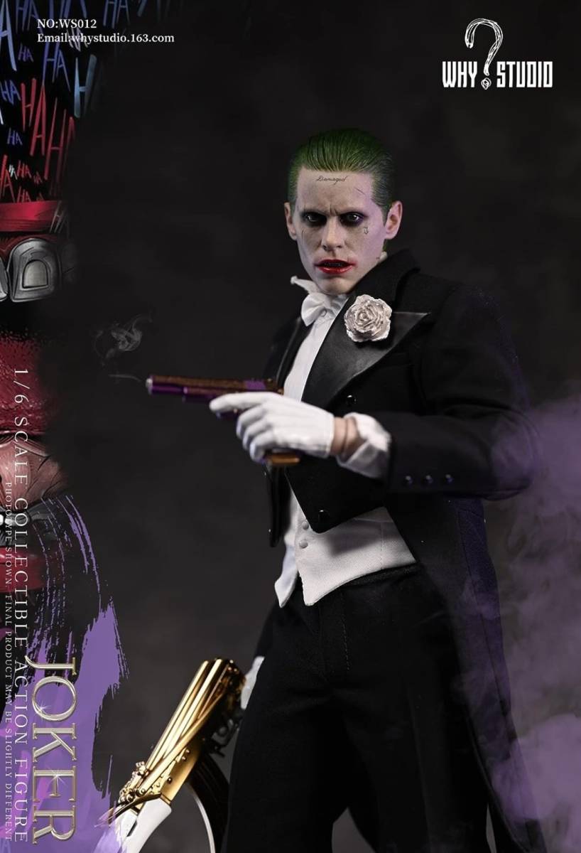 ○新品　1/6　ジョーカー　アクションフィギュア　タキシード　JOKER　スーサイド・スクワッド　ジャレット・レト バットマン　WHY STUDIO 