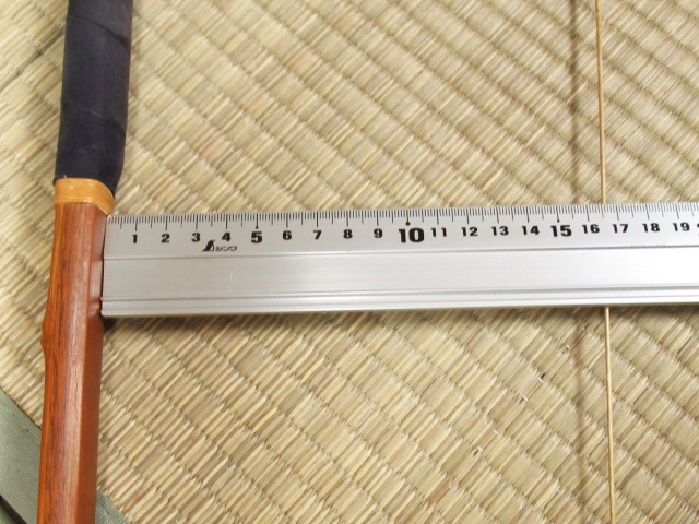 弓道 竹弓 和弓 並寸 在銘 大庵聖心 全長約220㎝ 重量 約575g 弓力約 