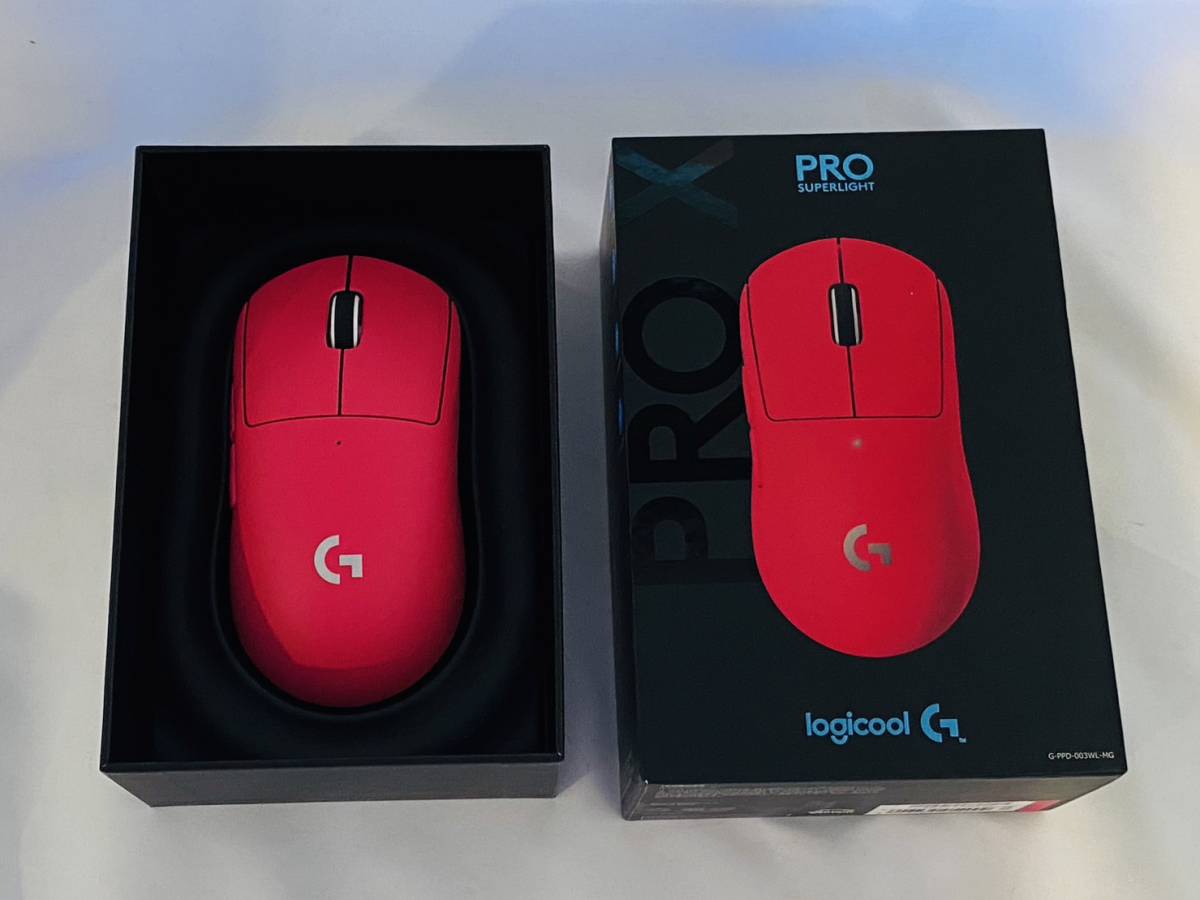 G-PPD-003WL-MG Logicool G PRO X SUPERLIGHT ピンク マゼンタ 