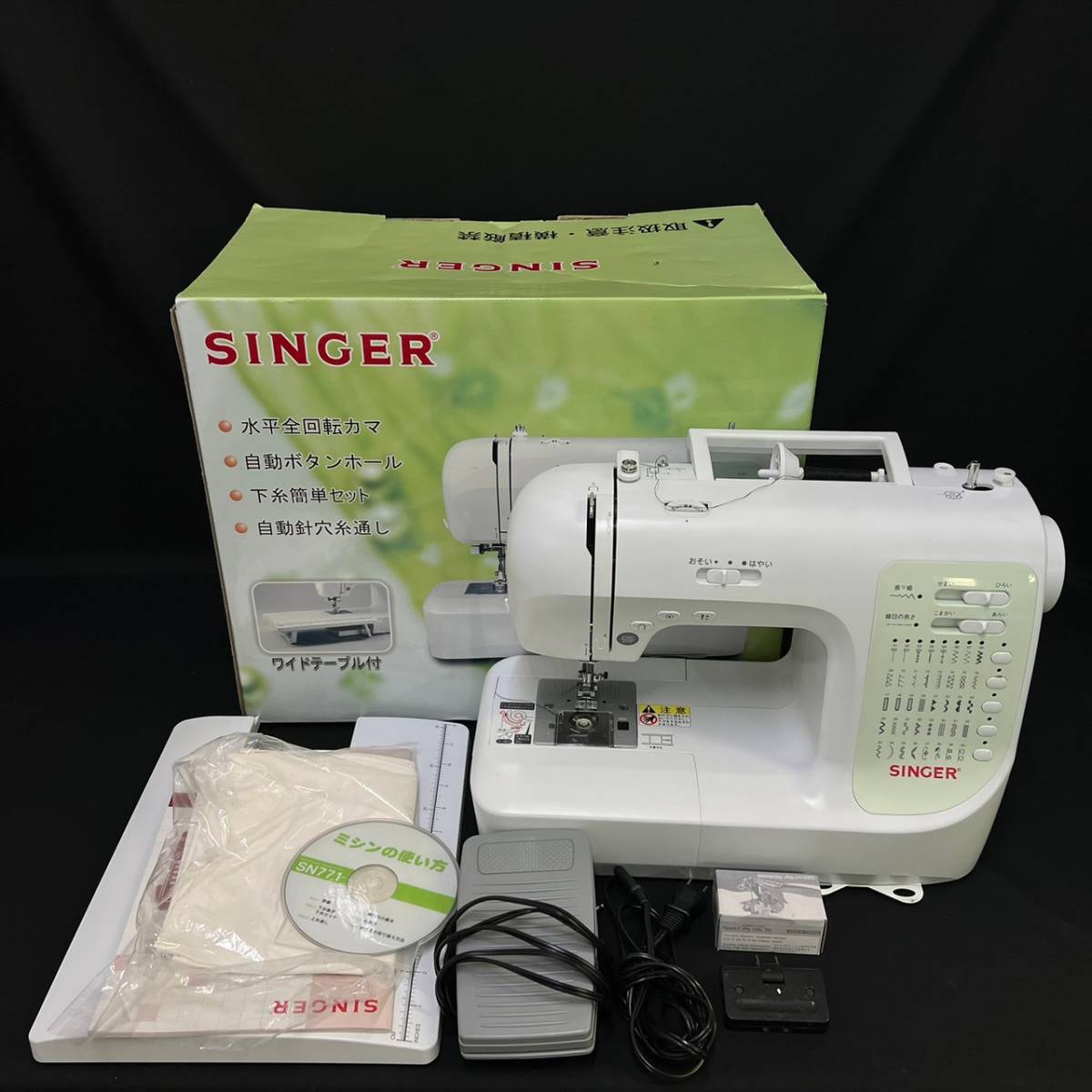 シンガー ミシン SINGER SN-520 未使用 （^00WH29C