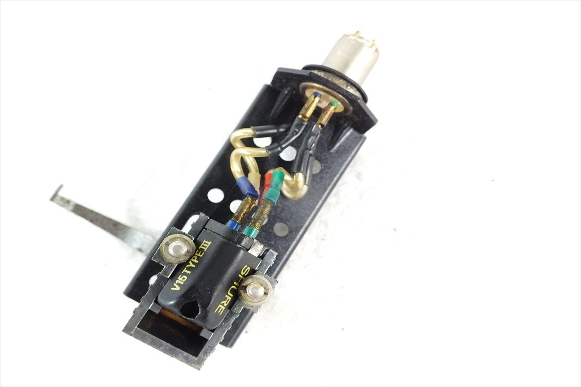 シュアー TYPE Ⅲ カートリッジ(中古完動品) SHURE V15 シュアー カートリッジ MMカートリッジ III TYPE TYPEⅢ
