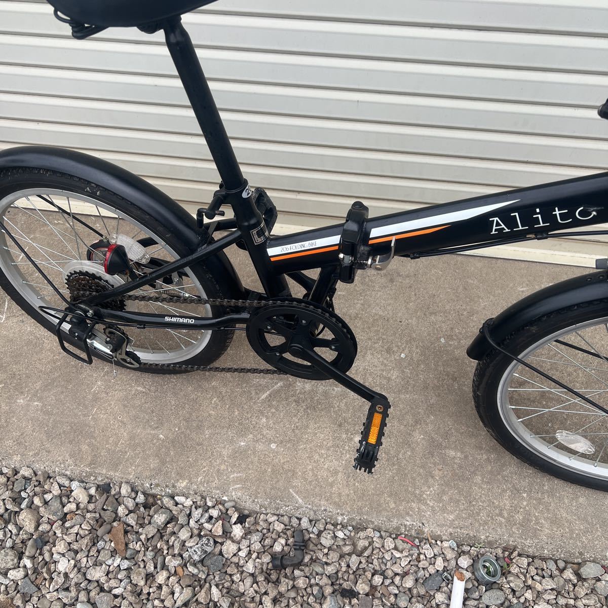 ◇＋ Alito（ブラック） 206 FOLDING BIKE 折り畳み