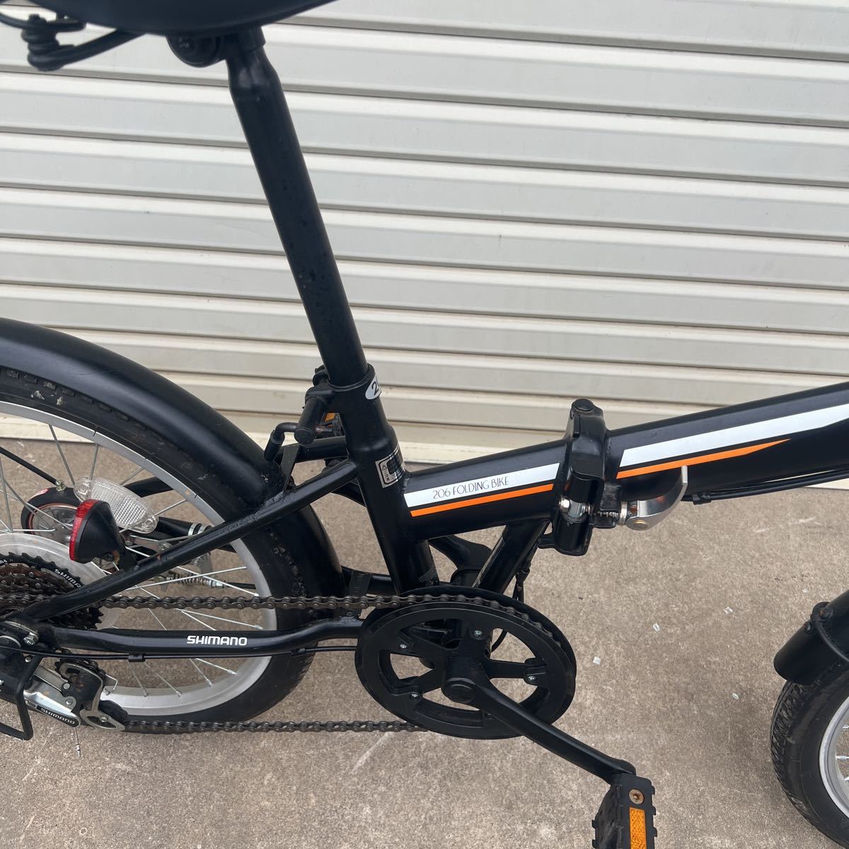 ◇＋ Alito（ブラック） 206 FOLDING BIKE 折り畳み