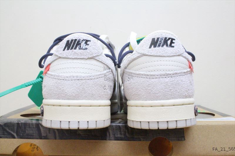 未使用 NIKE DUNK LOW OFF-WHITE 1 OF 50 LOT 20 26.5cm ダンク ロー 