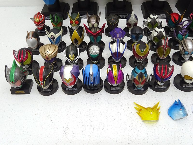 ジャンク 仮面ライダー マスクコレクション まとめ売り(仮面ライダー