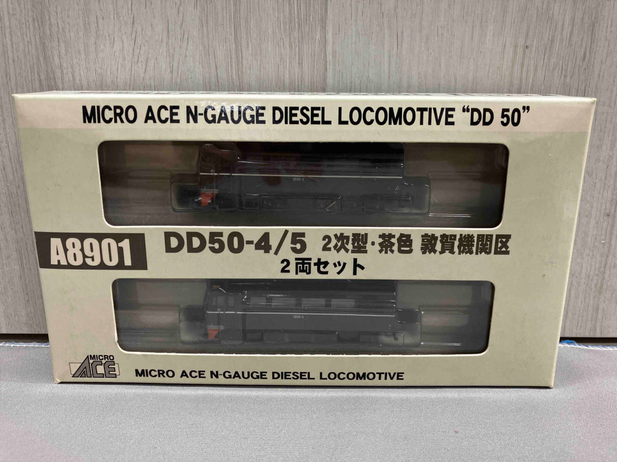 A8901 マイクロエース DD50-4⁄5 2次型・茶色 敦賀機関区 Nゲージ