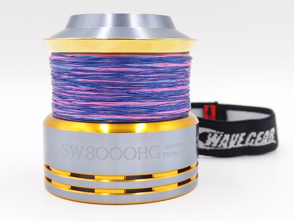管70924)美品 Shimano シマノ 09 ツインパワーSW 8000HG 純正スプール
